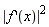"|f '(x)|^(2)"