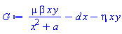 mu*beta*x*y/(x^2+a)-d*x-eta*x*y