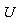 U