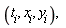 "(`t__i`, `x__i`, `y__i`),"