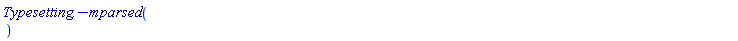 Typesetting:-mparsed()