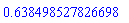 HFloat(0.6384985278266981)