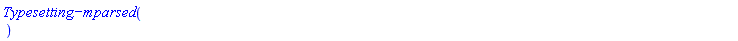 Typesetting:-mparsed()