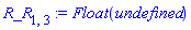Float(undefined)