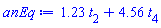 1.23*t[2]+4.56*t[4]