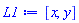 [x, y]