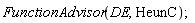 FunctionAdvisor(DE, HeunC)