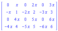 Matrix(%id = 18446746488429281758)