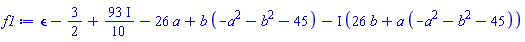 epsilon+(-3/2+(93/10)*I)-26*a+b*(-a^2-b^2-45)-I*(26*b+a*(-a^2-b^2-45))