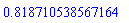 HFloat(0.8187105385671638)