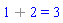 `%+`(1, 2) = 3