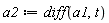 a2 := diff(a1, t)