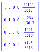 Matrix(%id = 18446746330487538862)