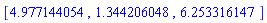 [4.977144054, 1.344206048, 6.253316147]