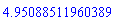 4.95088511960389