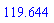 119.644