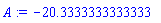 HFloat(-20.33333333333334)