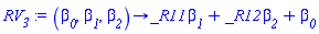 proc (beta__0, beta__1, beta__2) options operator, arrow; _R11*beta__1+_R12*beta__2+beta__0 end proc