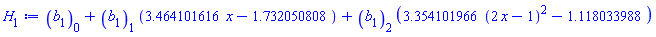 b[1][0]+b[1][1]*(3.464101616*x-1.732050808)+b[1][2]*(3.354101966*(2*x-1)^2-1.118033988)