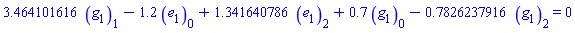 3.464101616*g[1][1]-1.2*e[1][0]+1.341640786*e[1][2]+.7*g[1][0]-.7826237916*g[1][2] = 0