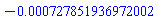 HFloat(-7.278519369720016e-4)