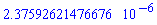 HFloat(2.3759262147667575e-6)