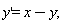 diff(y(x), x) = x-y(x)