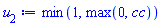 min(1, max(0, cc))