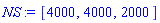 NS := [4000, 4000, 2000]