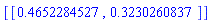 [[.4652284527, .3230260837]]