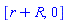 [r+R, 0]