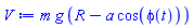 m*g*(R-a*cos(phi(t)))