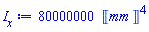 80000000*Units:-Unit(mm)^4