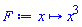 proc (x) options operator, arrow; x^3 end proc