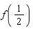 f(1/2)