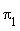 `&pi;__1`