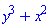 y^3+x^2