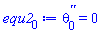 diff(diff(theta[0](x), x), x) = 0