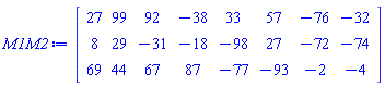Matrix(%id = 18446744074378282758)