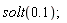 solt(.1)