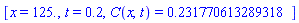 [x = 125., t = .2, C(x, t) = HFloat(0.23177061328931758)]