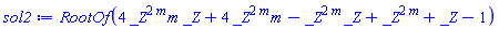 RootOf(4*_Z^(2*m)*m*_Z+4*_Z^(2*m)*m-_Z^(2*m)*_Z+_Z^(2*m)+_Z-1)