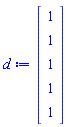 array( 1 .. 5, 1 .. 1, [( 3, 1 ) = (1), ( 4, 1 ) = (1), ( 5, 1 ) = (1), ( 1, 1 ) = (1), ( 2, 1 ) = (1)  ] )