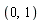0, 1