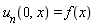 u__n(0, x) = f(x)