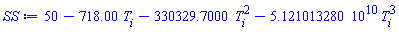 50-718.00*T[i]-330329.7000*T[i]^2-0.5121013280e11*T[i]^3
