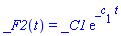 _F2(t) = _C1*exp(_c[1]*t)