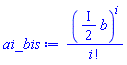 (((1/2)*I)*b)^i/factorial(i)