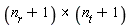 `&x`(n__r+1, n__t+1)