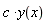 c*y(x)